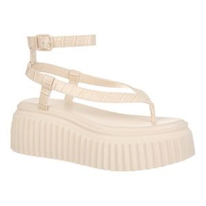CIRCUS SAM EDELMAN Elana Platform Sandal Vanilla